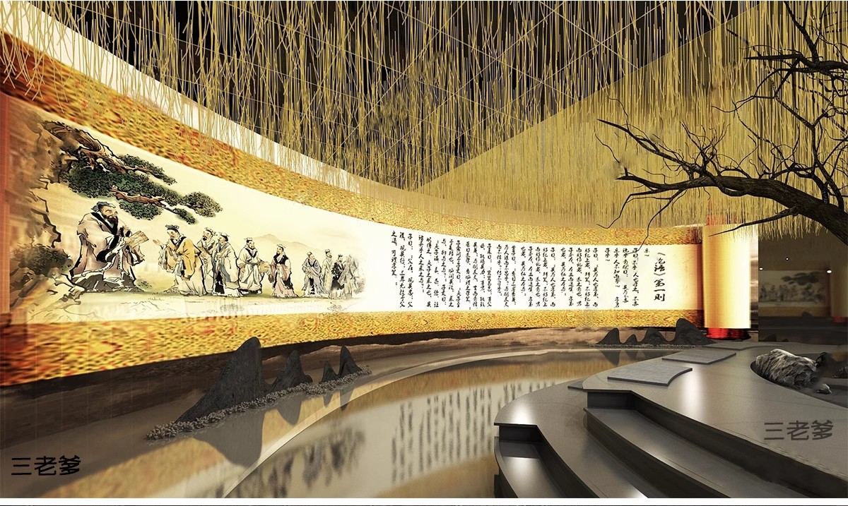 图片[28]-博物馆展厅设计3D模型 中式现代商业展馆科技馆产品展示3Dmax素材-大怪兽分享