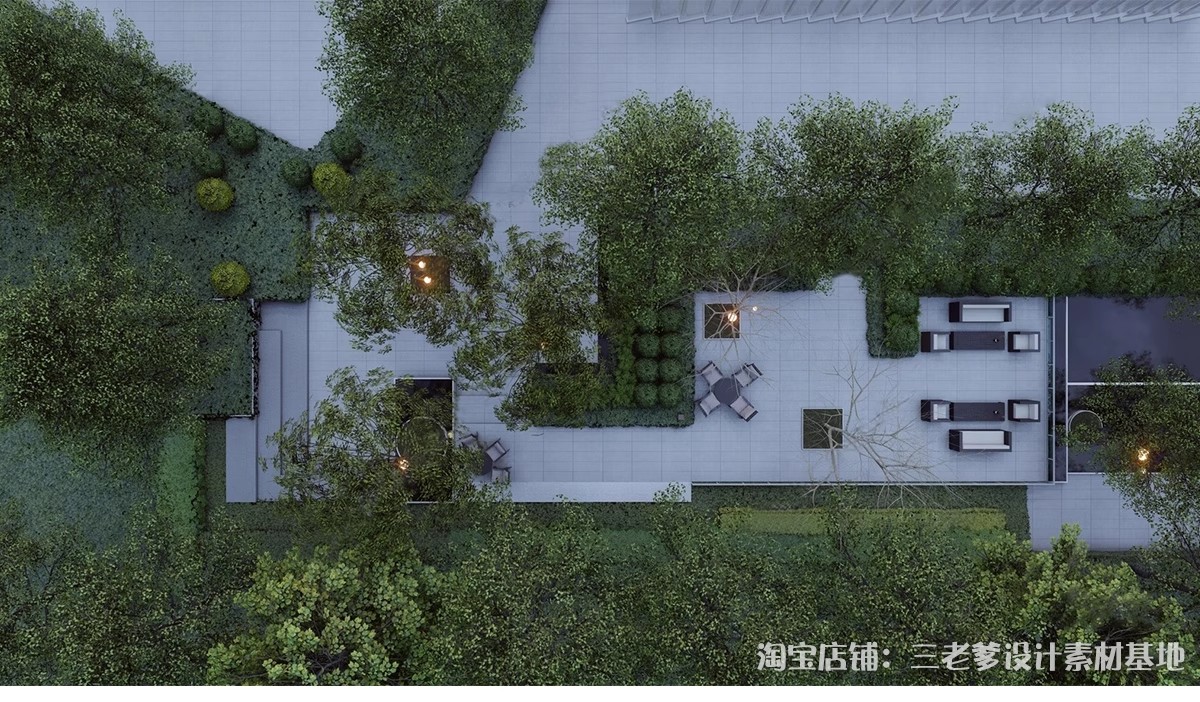 图片[31]-林下景观SU模型树林空间公园广场休闲活动休憩园林绿化草图大师-大怪兽分享