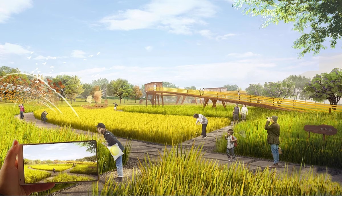 图片[32]-美丽乡村稻田农庄民宿餐厅咖啡厅景观田园公园野餐露营网红SU模型-大怪兽分享