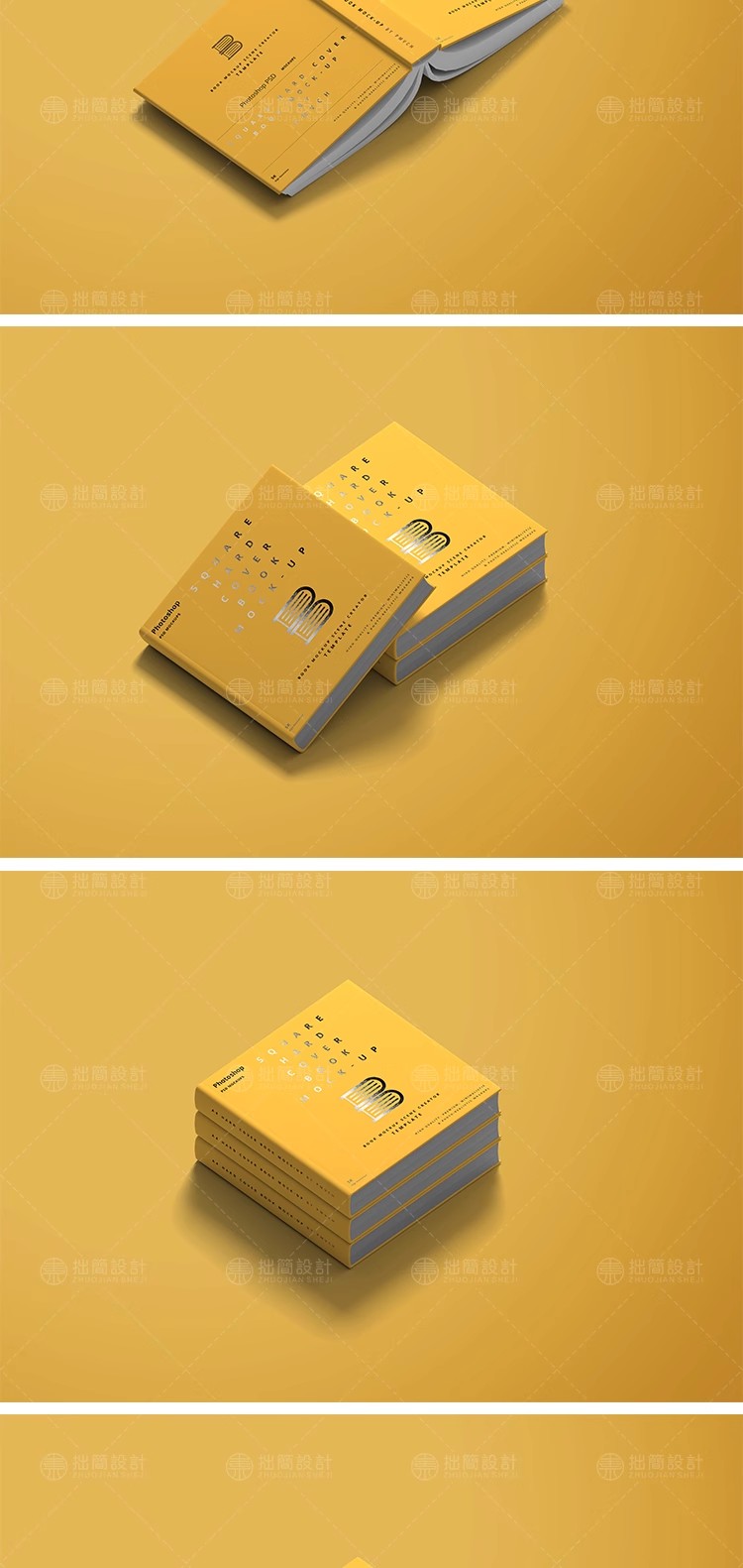 图片[14]-55款精装书籍杂志画册封面效果展示智能贴图样机PSD设计素材模板-大怪兽分享