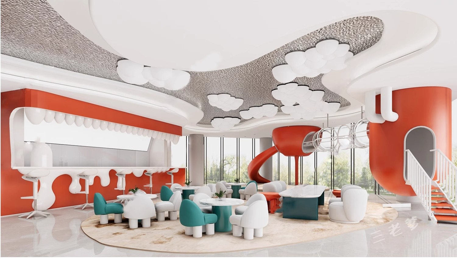 图片[30]-草图大师商场室内儿童乐园游乐场淘气堡设施城堡海洋球设备SU模型-大怪兽分享