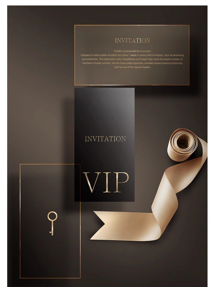 图片[14]-YQ-13高端黑金色VIP会员日卡片金融金砖房地产PSD海报设计素材图-大怪兽分享