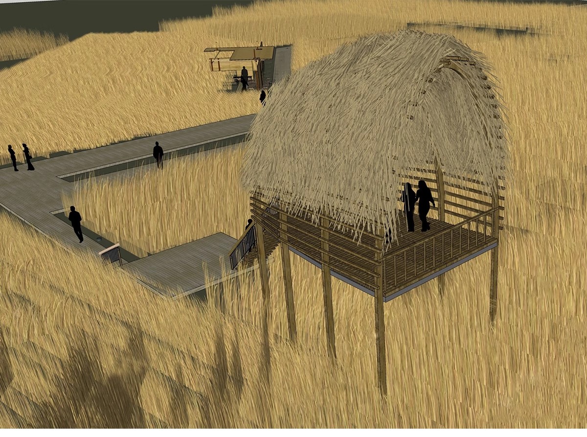 图片[33]-美丽乡村稻田农庄民宿餐厅咖啡厅景观田园公园野餐露营网红SU模型-大怪兽分享