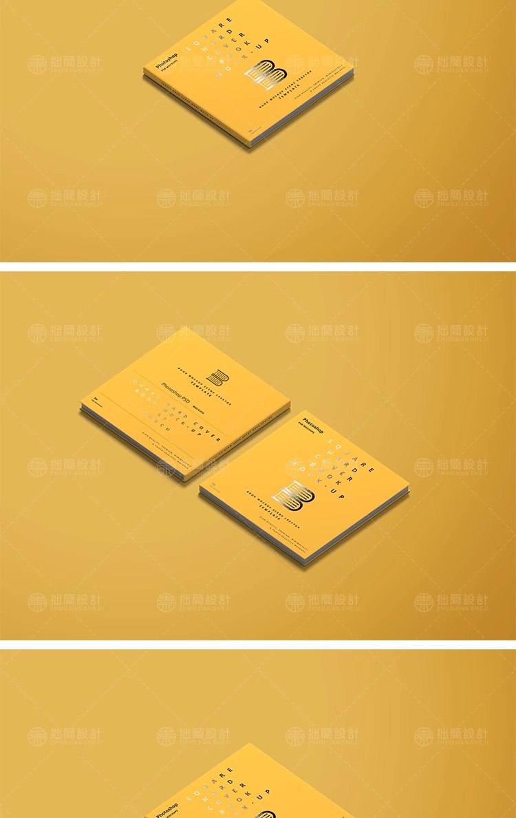 图片[15]-55款精装书籍杂志画册封面效果展示智能贴图样机PSD设计素材模板-大怪兽分享
