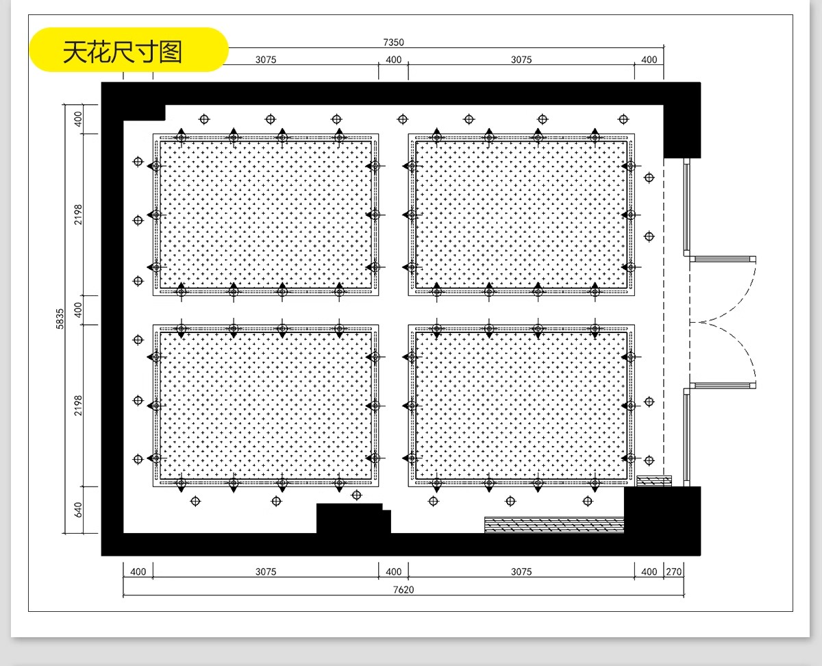 图片[23]-化妆品店CAD施工图纸 美妆店图库装修设计平面布置店面室内效果图-大怪兽分享