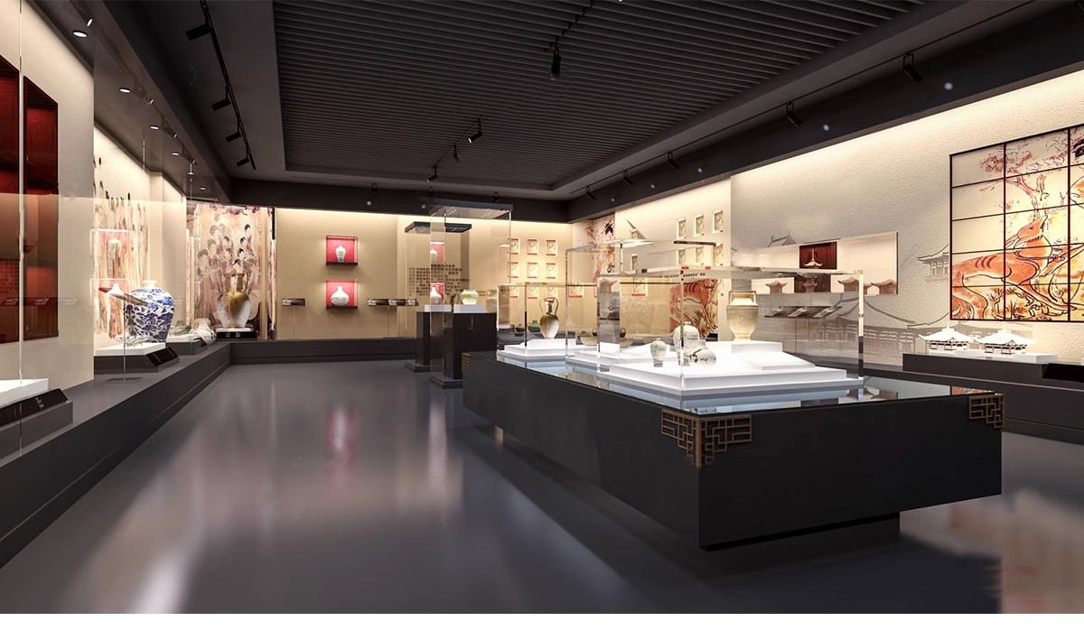 图片[32]-博物馆展厅设计3D模型 中式现代商业展馆科技馆产品展示3Dmax素材-大怪兽分享