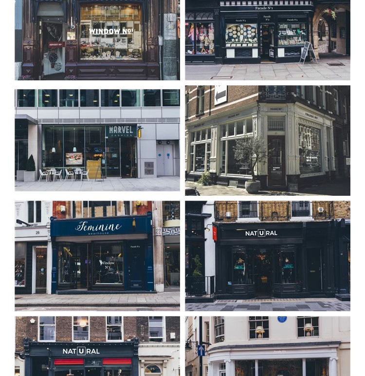 图片[19]-店面门店奶茶门头样机商铺主视觉店招VI贴图logo展示PSD设计素材-大怪兽分享