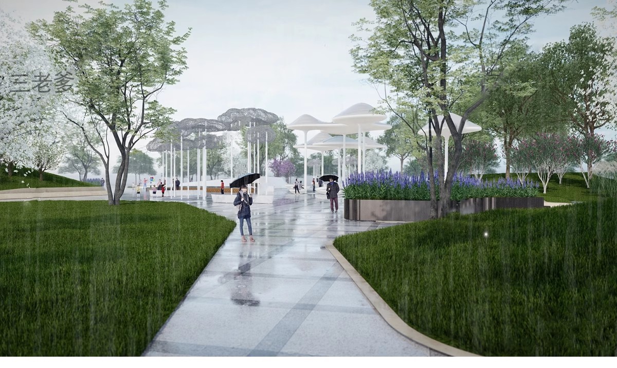 图片[29]-草图大师模型SU园林景观设计 公园广场小区学校室外SketchUp素材-大怪兽分享