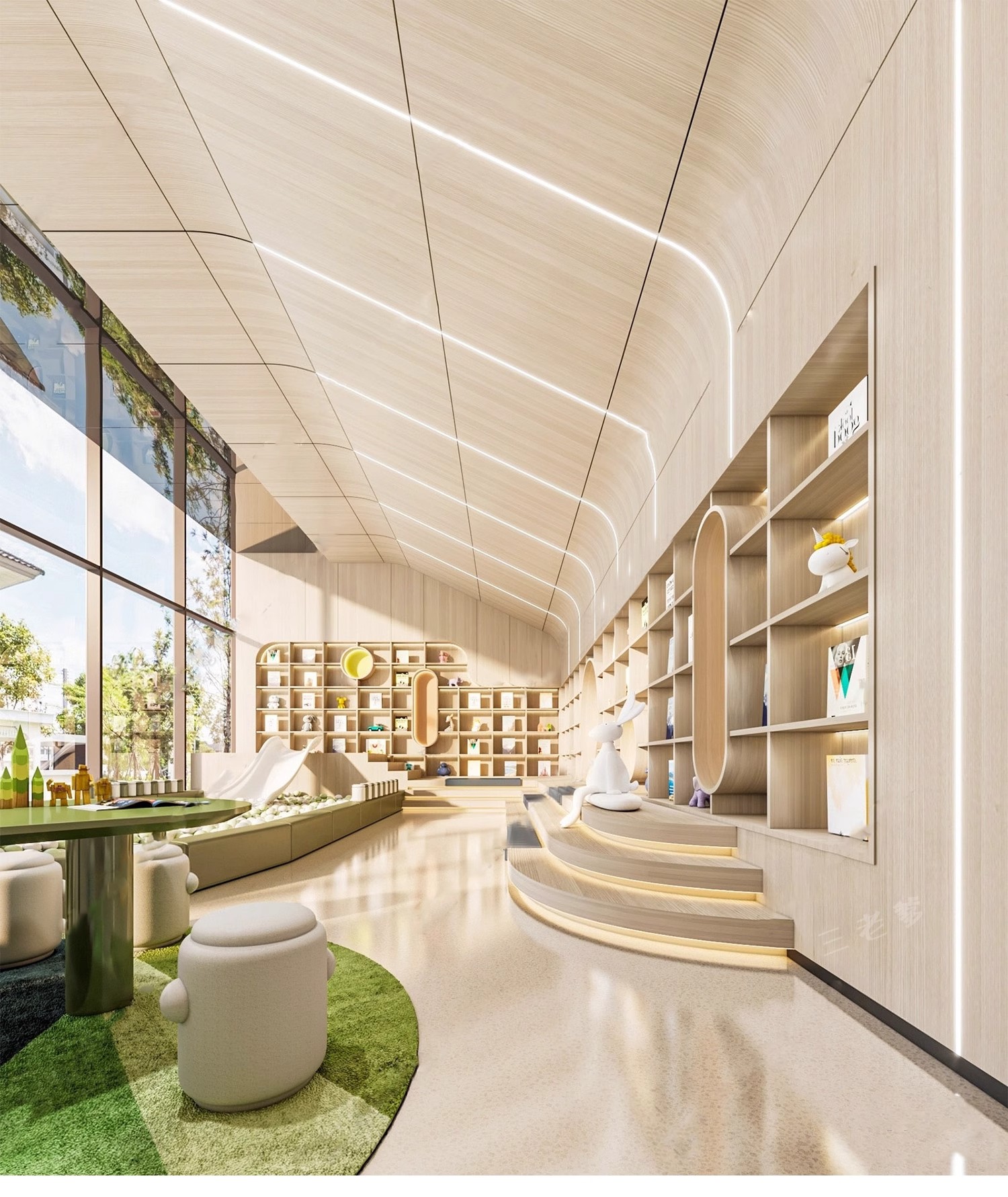 图片[33]-草图大师商场室内儿童乐园游乐场淘气堡设施城堡海洋球设备SU模型-大怪兽分享