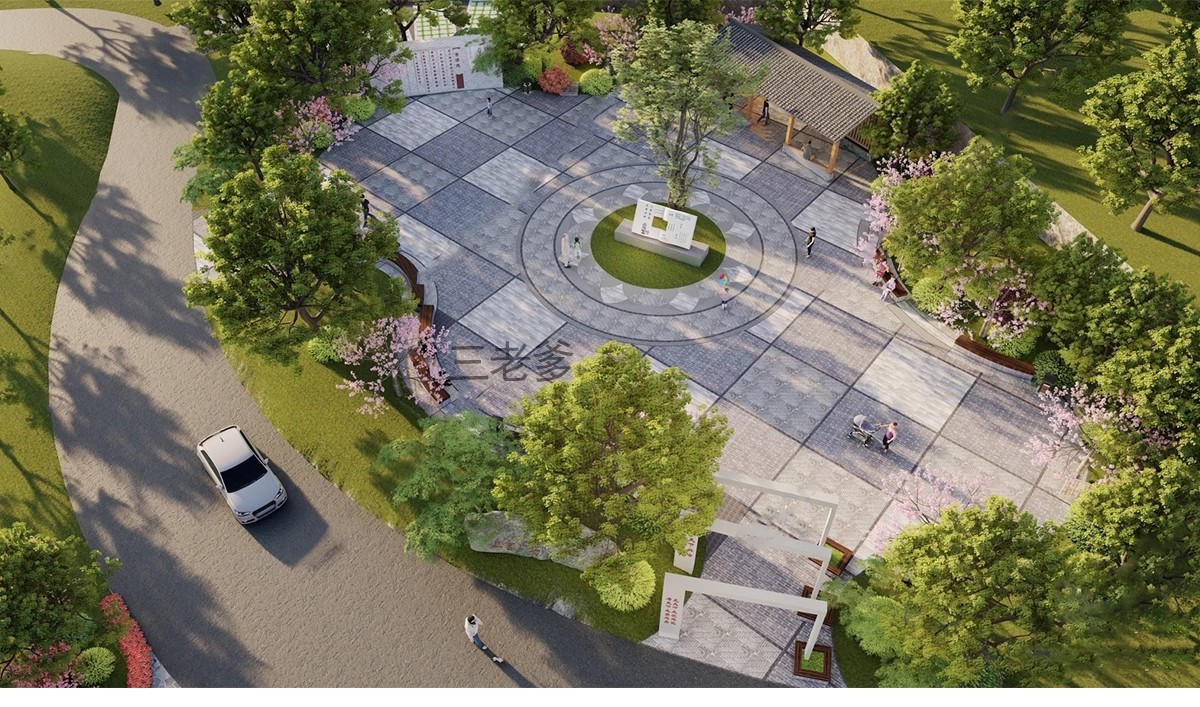 图片[30]-草图大师模型SU园林景观设计 公园广场小区学校室外SketchUp素材-大怪兽分享