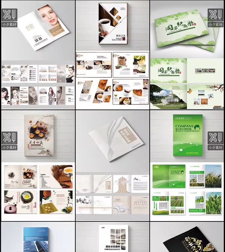 图片[29]-企业公司产品宣传毕业生设计画册排版模板 PSD/AI/CDR设计素材-大怪兽分享