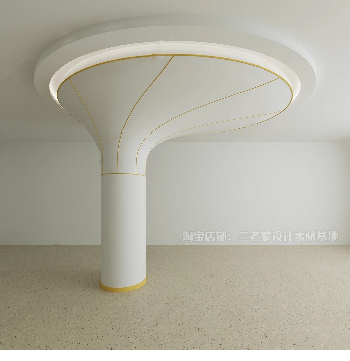 图片[36]-异形柱子装饰柱包柱造型柱现代工业风景观构架柱SU模型库草图大师-大怪兽分享