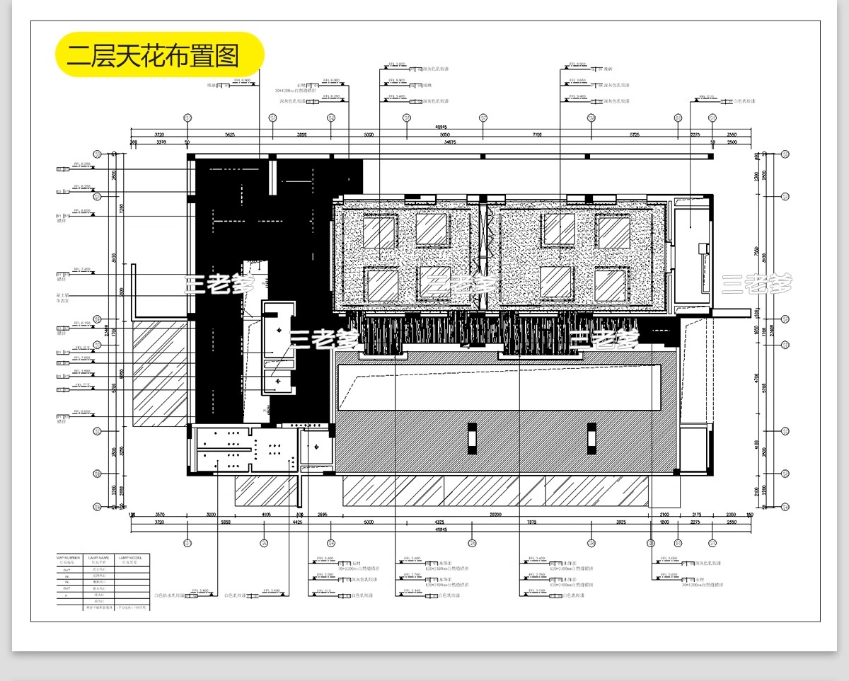 图片[34]-健身房CAD施工图纸工作室装修设计效果图室内平面布置布局方案-大怪兽分享