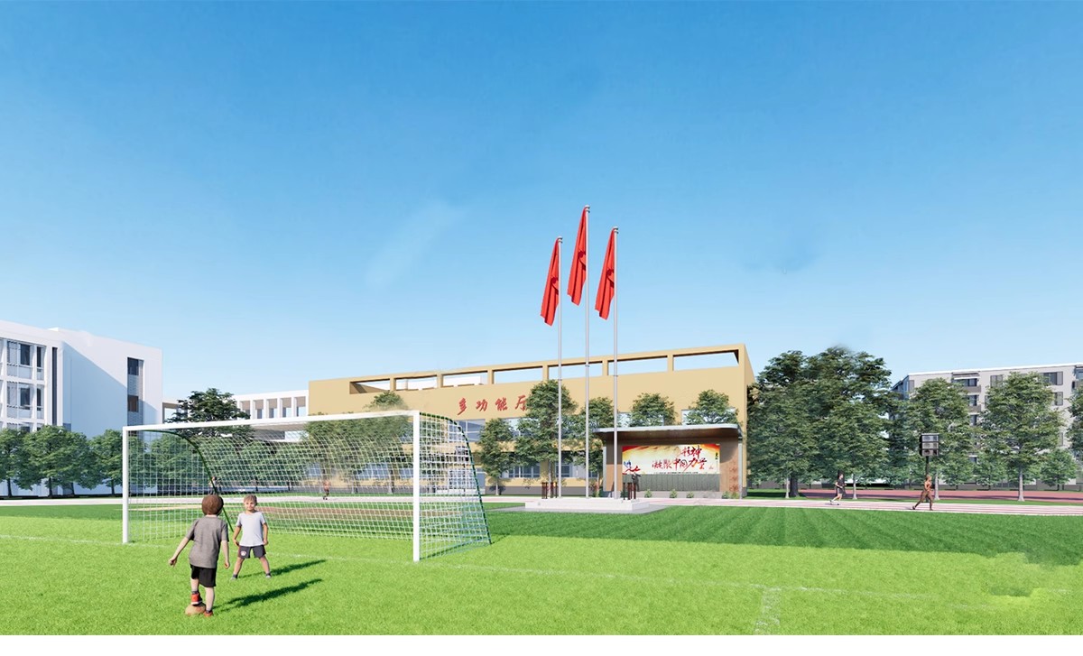 图片[36]-校园景观学校文化广场小学中学大学中庭绿地设计草图大师su模型库-大怪兽分享