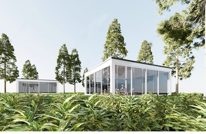 图片[34]-玻璃阳光房SU模型 现代家装别墅庭院封阳台露台屋顶设计草图大师-大怪兽分享