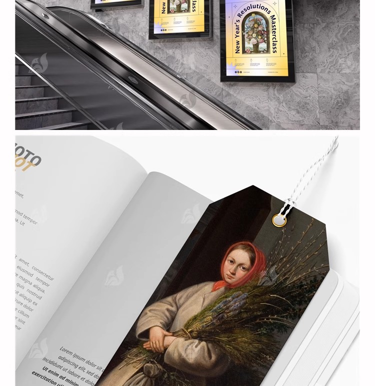 图片[22]-文创提案书包口罩艺术品牌VI应用周边设计作品展示样机PSD素材PS-大怪兽分享