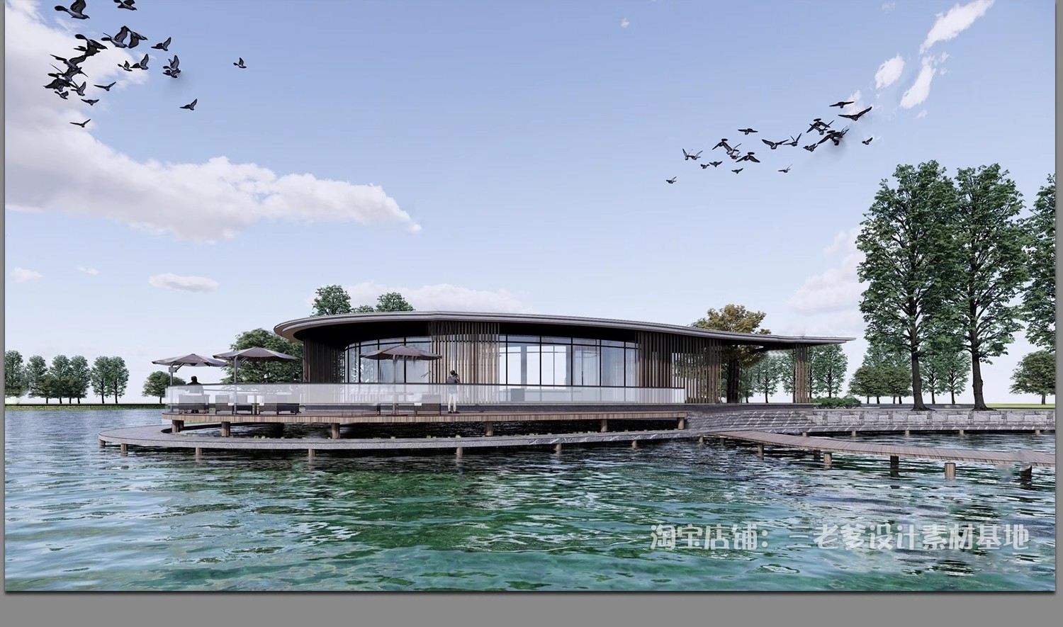 图片[37]-异形圆形建筑SU模型曲线展览馆美术馆艺术文化场馆科技馆草图大师-大怪兽分享