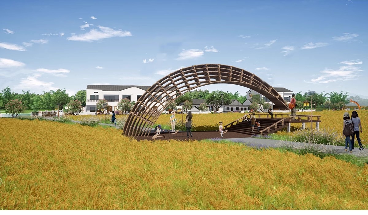 图片[38]-美丽乡村稻田农庄民宿餐厅咖啡厅景观田园公园野餐露营网红SU模型-大怪兽分享