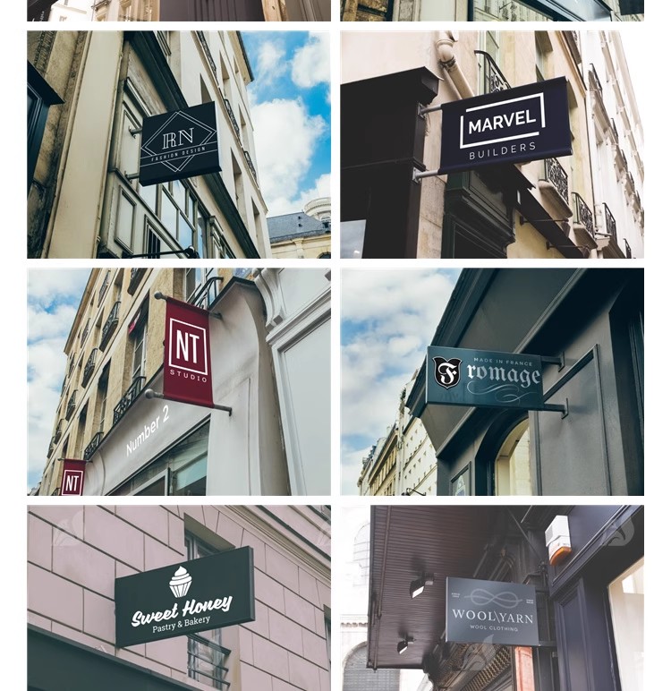 图片[24]-店面门店奶茶门头样机商铺主视觉店招VI贴图logo展示PSD设计素材-大怪兽分享