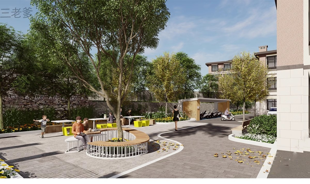 图片[33]-草图大师模型SU园林景观设计 公园广场小区学校室外SketchUp素材-大怪兽分享