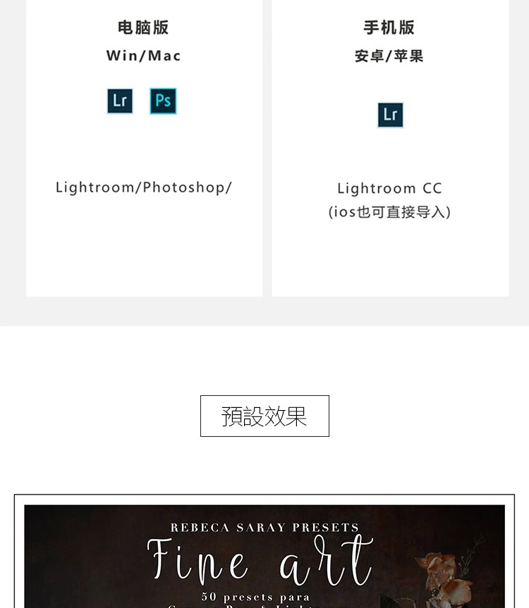 图片[3]-丽贝卡莎莉文艺复兴质感油画艺术PS/LR预设Lightroom调色滤镜素材-大怪兽分享