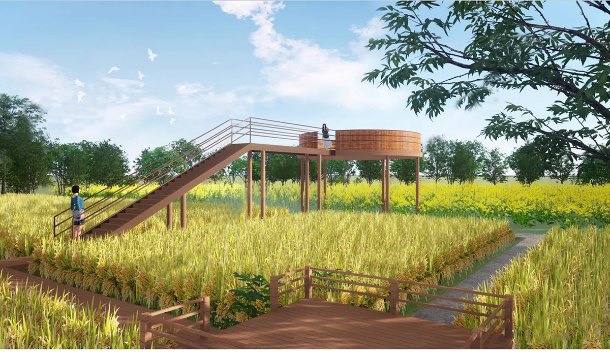 图片[40]-美丽乡村稻田农庄民宿餐厅咖啡厅景观田园公园野餐露营网红SU模型-大怪兽分享