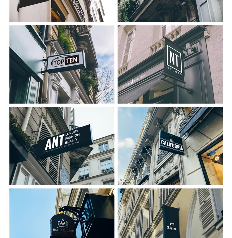 图片[26]-店面门店奶茶门头样机商铺主视觉店招VI贴图logo展示PSD设计素材-大怪兽分享