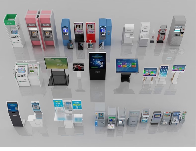 图片[32]-商场导购机展厅触屏一体机医院挂号机银行取款机SU模型草图大师-大怪兽分享