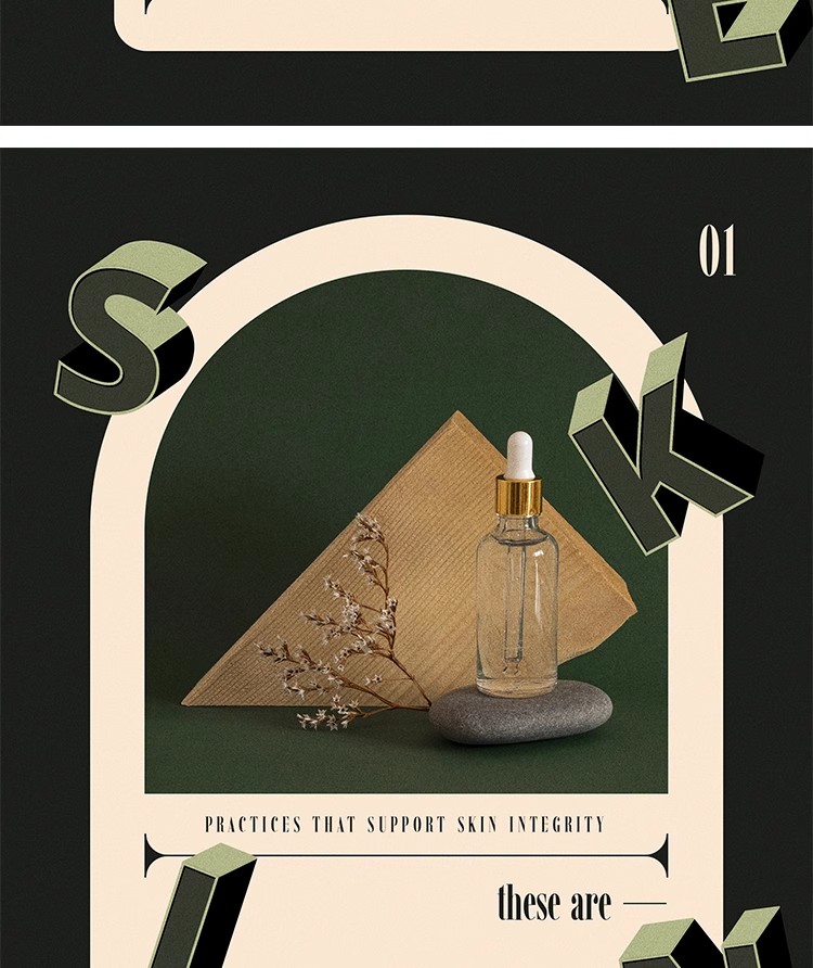 图片[4]-14款潮流3D字母元素护肤化妆品KV主视觉海报排版PSD设计素材模板-大怪兽分享