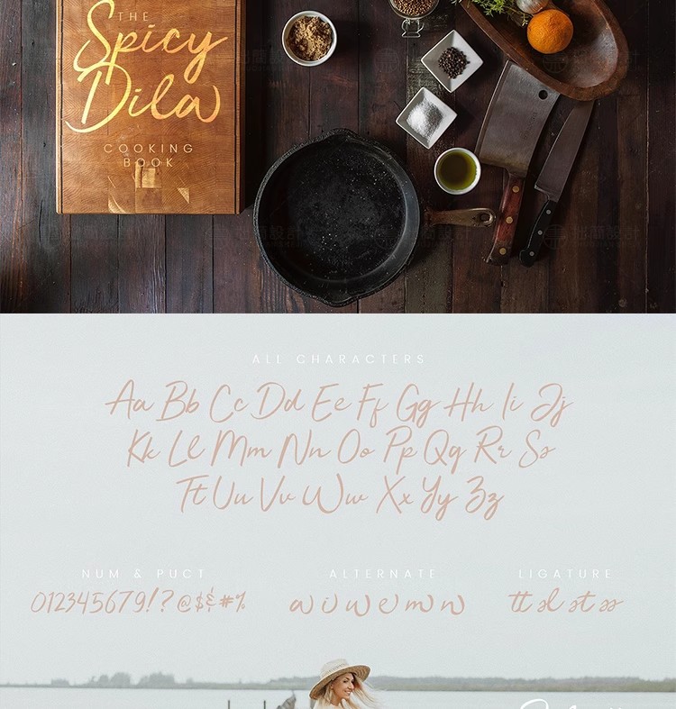 图片[7]-ZT13国外时尚个性手写签名英文字体OTF/TTF电脑PS/AI设计字体素材-大怪兽分享