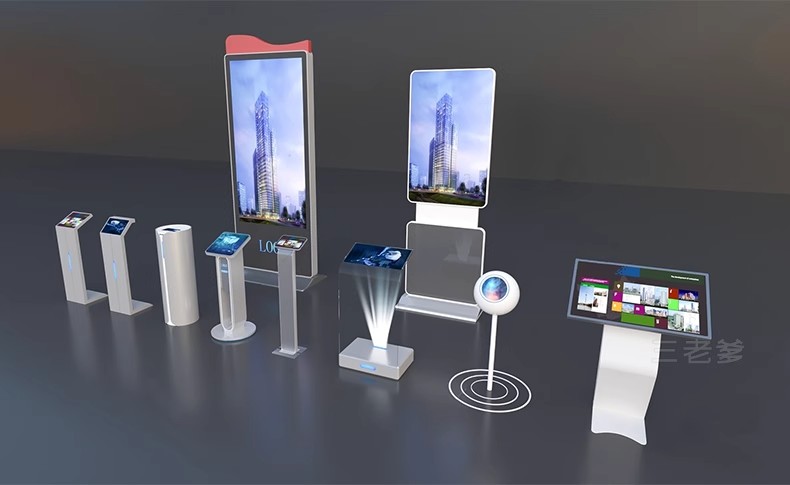 图片[34]-商场导购机展厅触屏一体机医院挂号机银行取款机SU模型草图大师-大怪兽分享