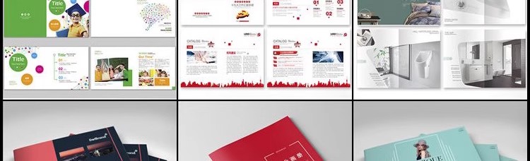 图片[19]-企业宣传册产品策划内页画册设计ps排版模板素材 psd/ai/cdr简约-大怪兽分享