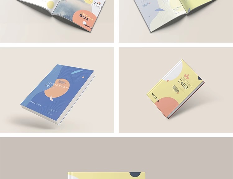 图片[27]-142款书本书籍笔记本画册杂志封面VI展示智能贴图样机PSD设计素材-大怪兽分享