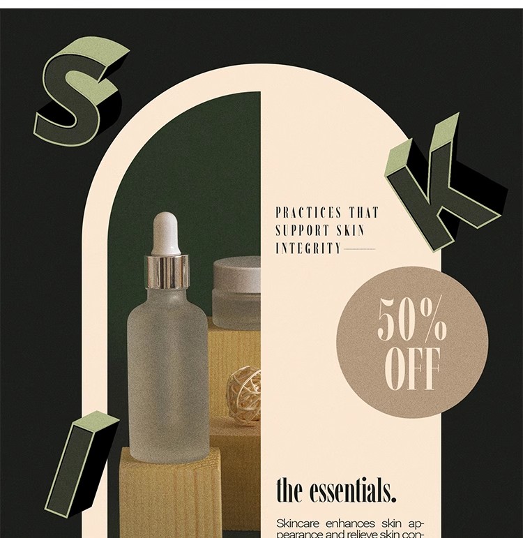 图片[8]-14款潮流3D字母元素护肤化妆品KV主视觉海报排版PSD设计素材模板-大怪兽分享