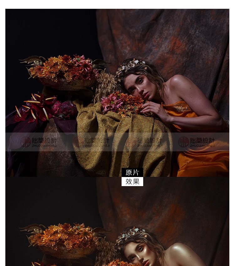 图片[14]-丽贝卡莎莉文艺复兴质感油画艺术PS/LR预设Lightroom调色滤镜素材-大怪兽分享