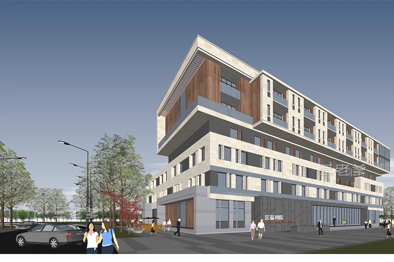 图片[33]-现代社区养老院建筑福利院疗养中心老年住宅公寓草图大师SU模型库-大怪兽分享