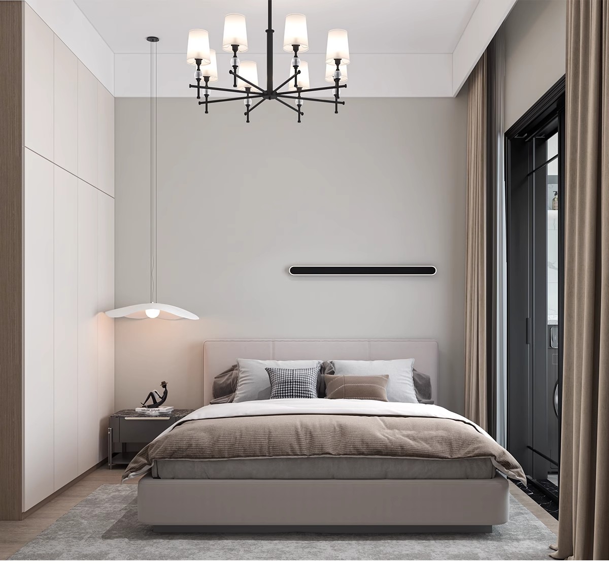 图片[34]-一居室两二居室一厅小户型装修设计实景效果图现代室内参考图全屋-大怪兽分享