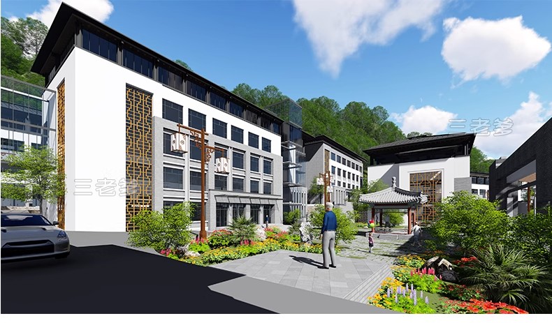 图片[38]-现代社区养老院建筑福利院疗养中心老年住宅公寓草图大师SU模型库-大怪兽分享