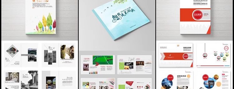 图片[36]-企业宣传册产品策划内页画册设计ps排版模板素材 psd/ai/cdr简约-大怪兽分享