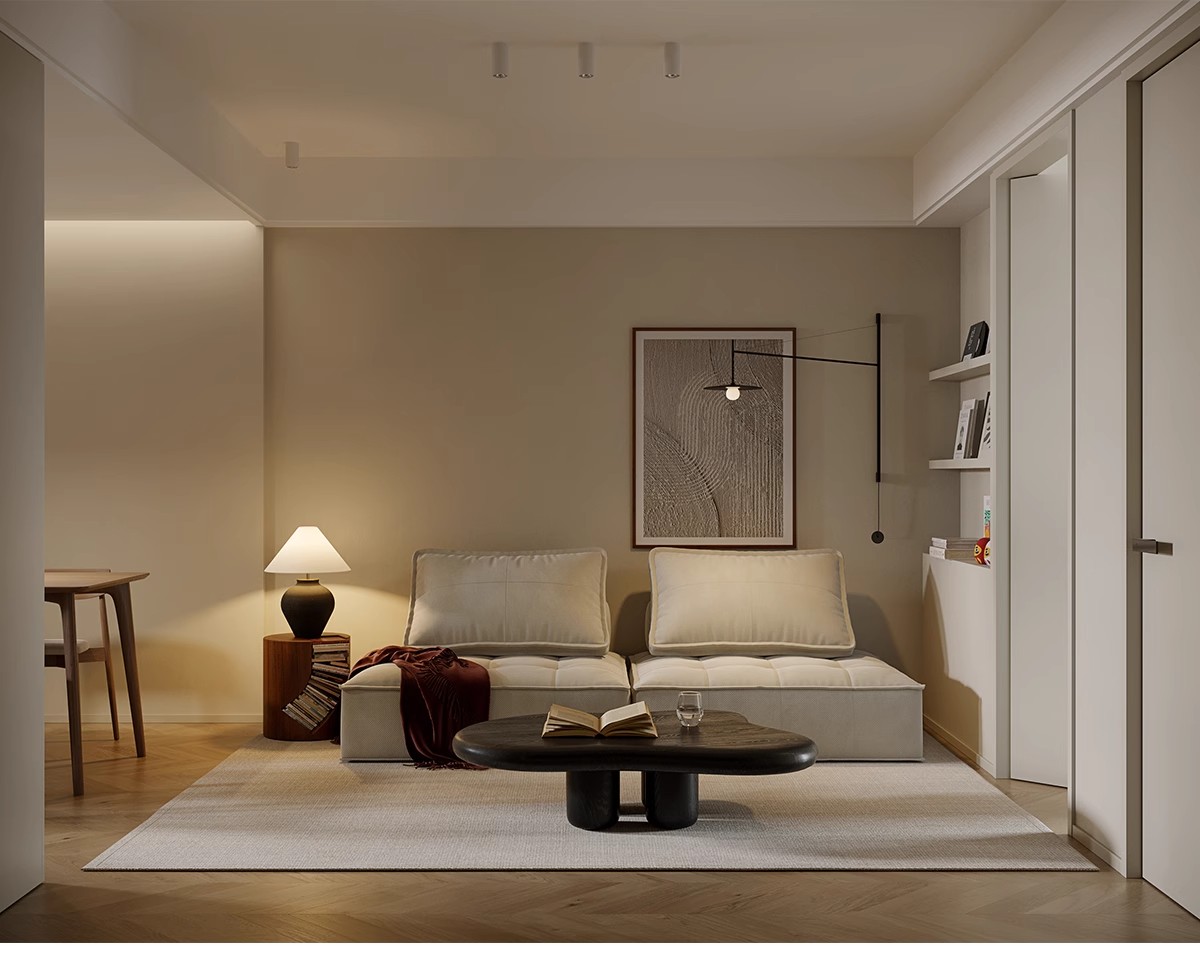 图片[39]-一居室两二居室一厅小户型装修设计实景效果图现代室内参考图全屋-大怪兽分享