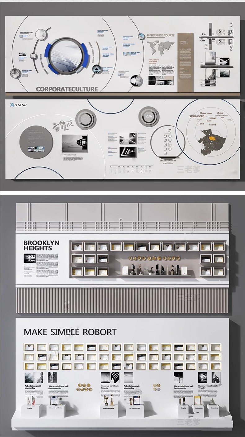 图片[33]-2025现代企业发展宣传文化墙3D模型员工业绩墙报3Dmax源文件素材-大怪兽分享