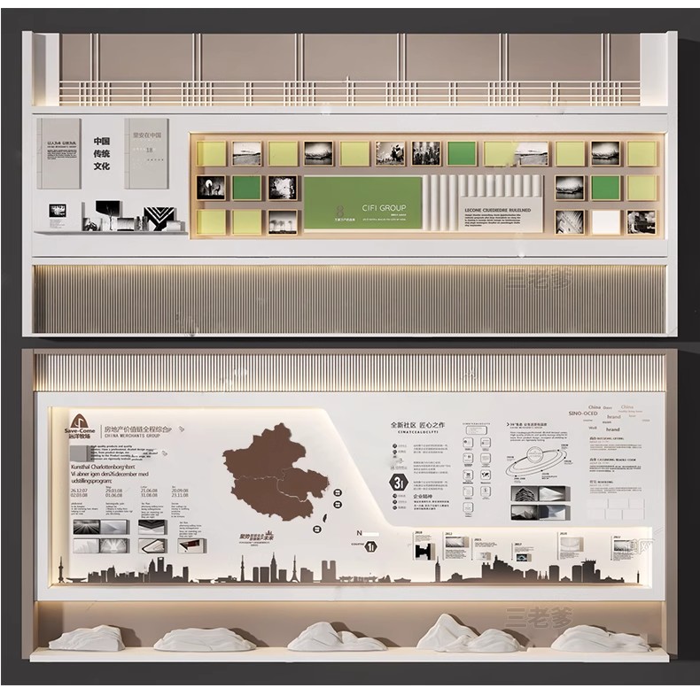 图片[35]-2025现代企业发展宣传文化墙3D模型员工业绩墙报3Dmax源文件素材-大怪兽分享