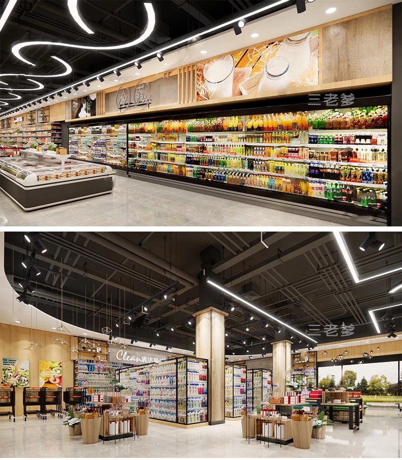 图片[44]-草图大师生鲜水果蔬菜超市CAD施工图便利店货架卖场SU模型素材库-大怪兽分享