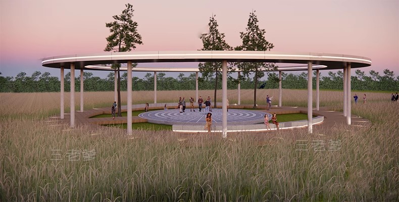 图片[43]-美丽乡村稻田农庄民宿餐厅咖啡厅景观田园公园野餐露营网红SU模型-大怪兽分享