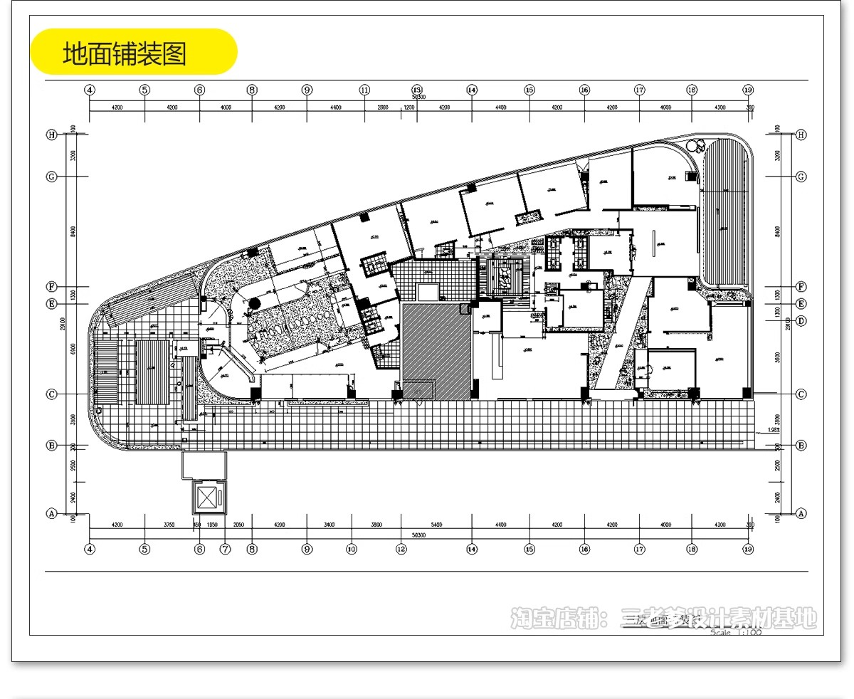 图片[51]-会所CAD施工图 装修设计休闲娱乐平面布置布局图养生酒庄效果图-大怪兽分享