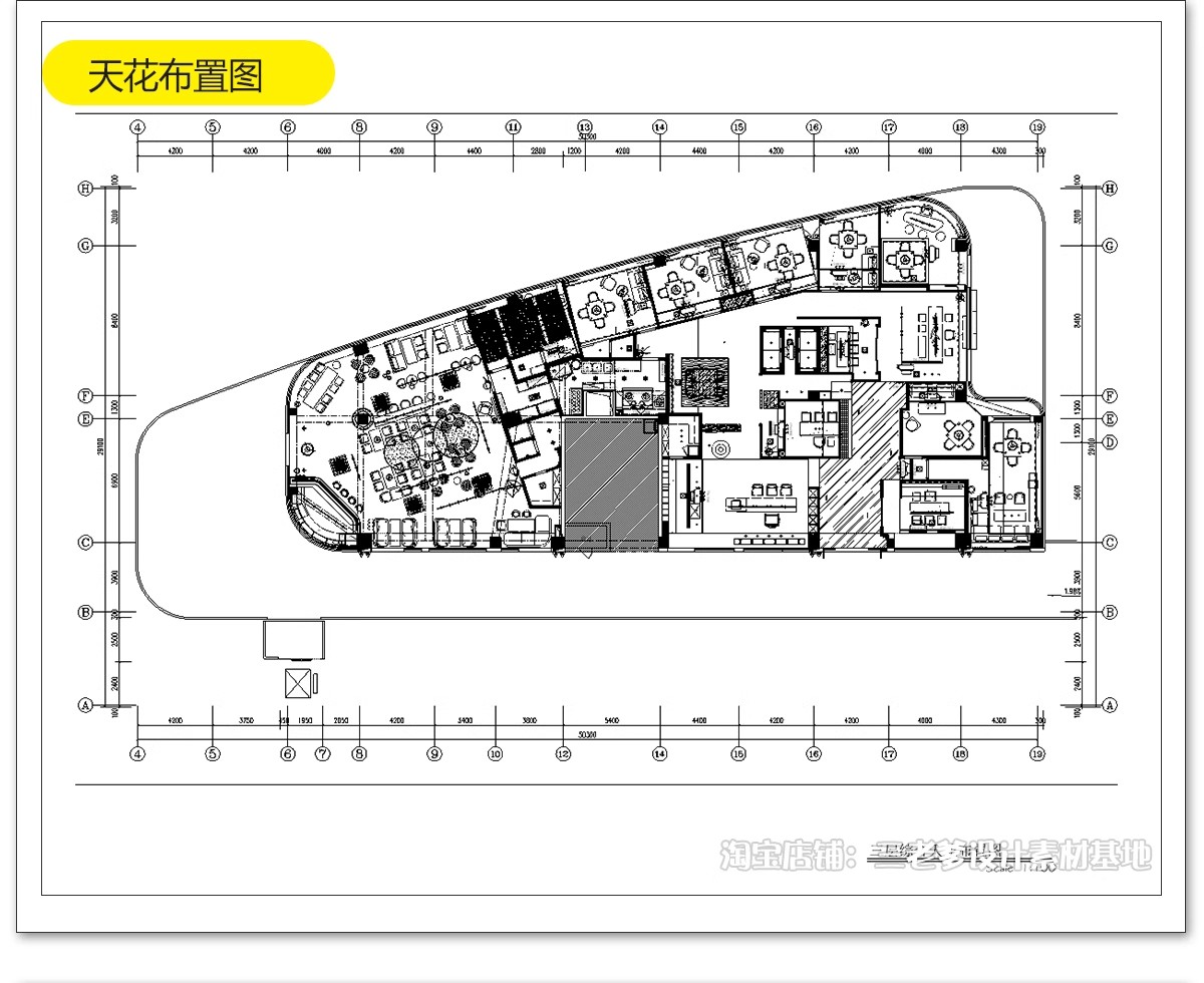 图片[52]-会所CAD施工图 装修设计休闲娱乐平面布置布局图养生酒庄效果图-大怪兽分享