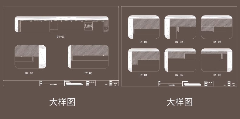 图片[38]-欧式美式别墅全套室内装修设计方案CAD施工图效果图平面立面图纸-大怪兽分享