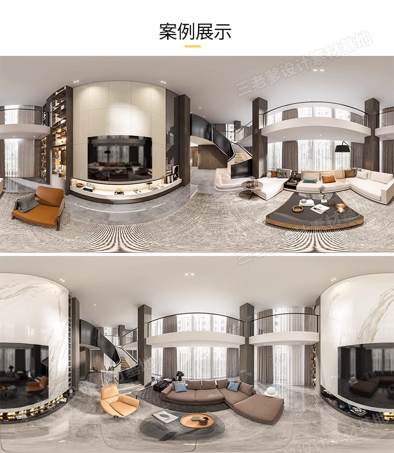 图片[40]-欧式美式别墅全套室内装修设计方案CAD施工图效果图平面立面图纸-大怪兽分享