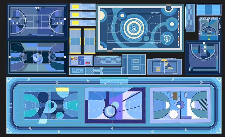 图片[44]-人行道步行道塑胶跑道su模型健身绿道骑行景观道路公园游草图大师-大怪兽分享