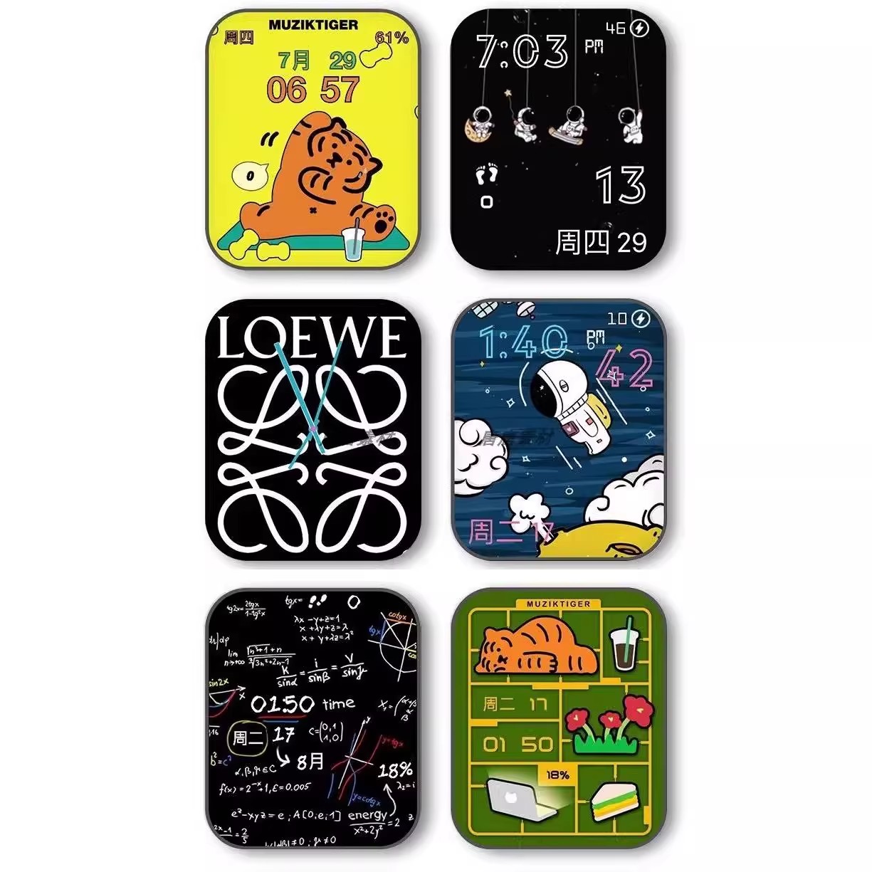 图片[4]-苹果AppleWatch表盘素材clockology宇航员太空人卡西欧iwatch壁纸-大怪兽分享